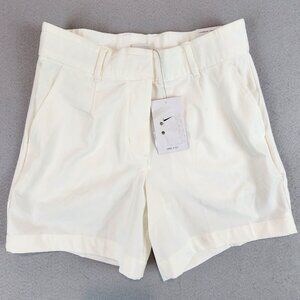 Nike Golf Victory 5" Shorts High Rise Standard Fit White Preppy Dri-fit Shorts S